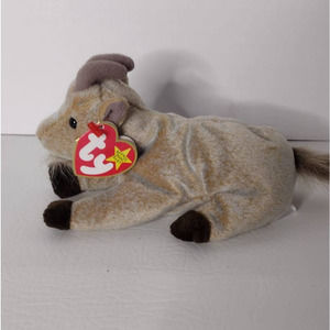 TY Beanie Baby GOATEE Goat 1998-1999 Rare Errors Retired